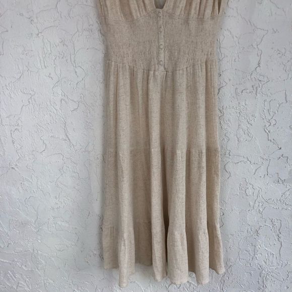 ASOS Beige Midi Dress - Picture 4 of 10